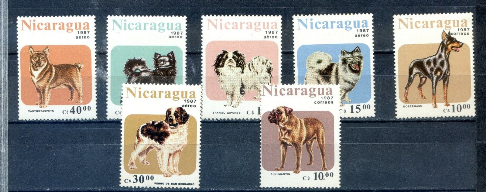 1987 NICARAGUA, Set 