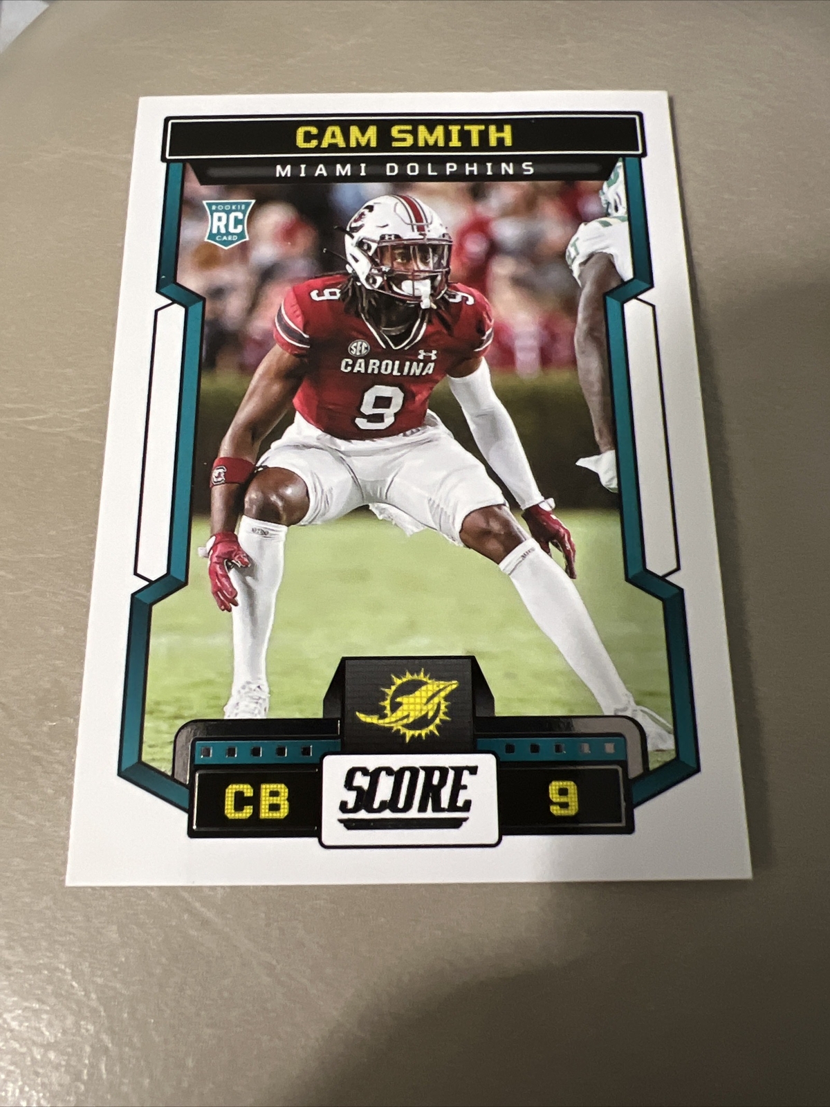 2023 Score #384 Cam Smith RC - Miami Dolphins