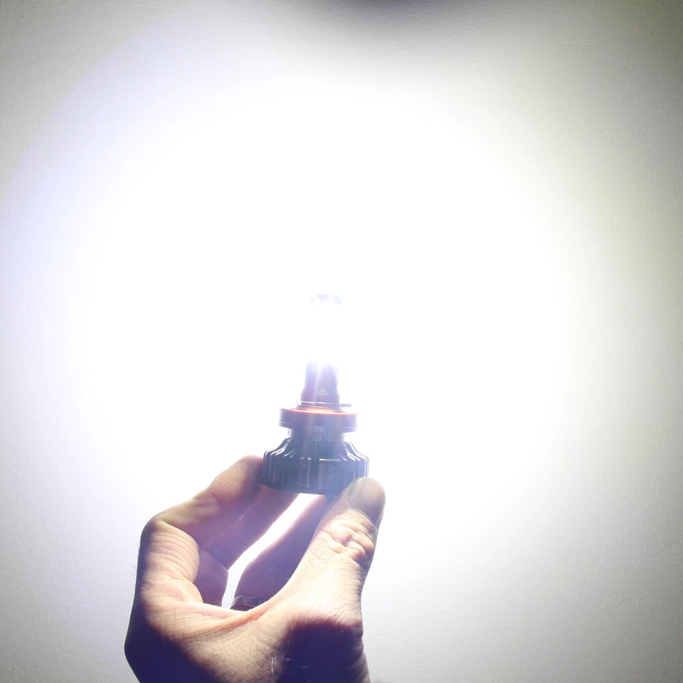 H9 Luz de Conducción|Faro LED Faros Coche Conversión Bombilla Lámpara Xenón Blanco Foto 3 de 4