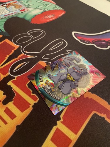 x1 Machoke Pokemon TOPPS CHROME SPECTRA CHROME Machoke #67 - Picture 2 of 4