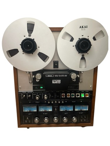 Akai GX-4000D-SS Reel to Reel Tape Deck Quad GX Heads Tested
