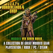 Borderlands 4✨ MODDED VEX BUILD SIREN GEAR, ITEMS, GUNS, MODS BL4 ✅PC-PS-XBOX✨