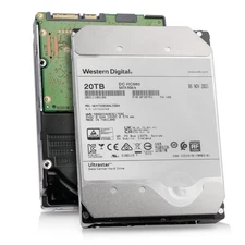 WD DC HC560 20TB WUH722020ALE604 0F38761 7.2K RPM SATA 6Gb/s 512e 3.5" HDD