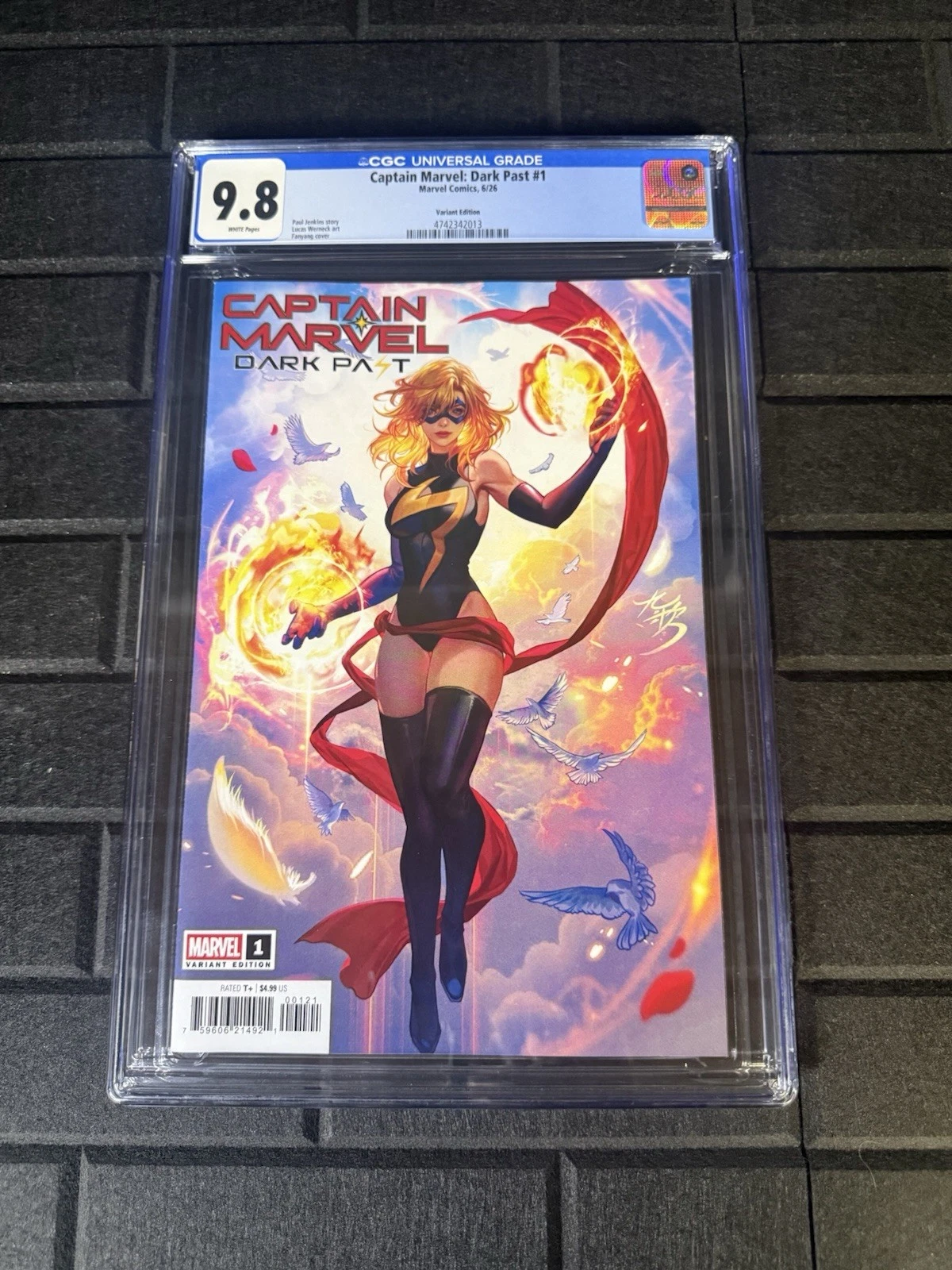 Captain Marvel: Dark Past #1 CGC 9.8