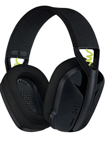 Logitech G435 LIGHTSPEED Wireless Gaming Headset Black - New, Box Wear