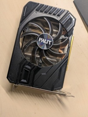 Palit GeForce GTX 1660 Ti 6GB Dual OC Graphics Card NE6166TS18J9-1160A