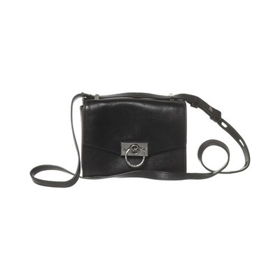 Michael Kors, Umhängetasche, Hendrix, Damen, Leder, Schwarz, Einfarbig, 18 #HoI