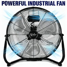 18Inch 3 Speed High Velocity Heavy Duty Metal Industrial Floor Fan for Warehouse