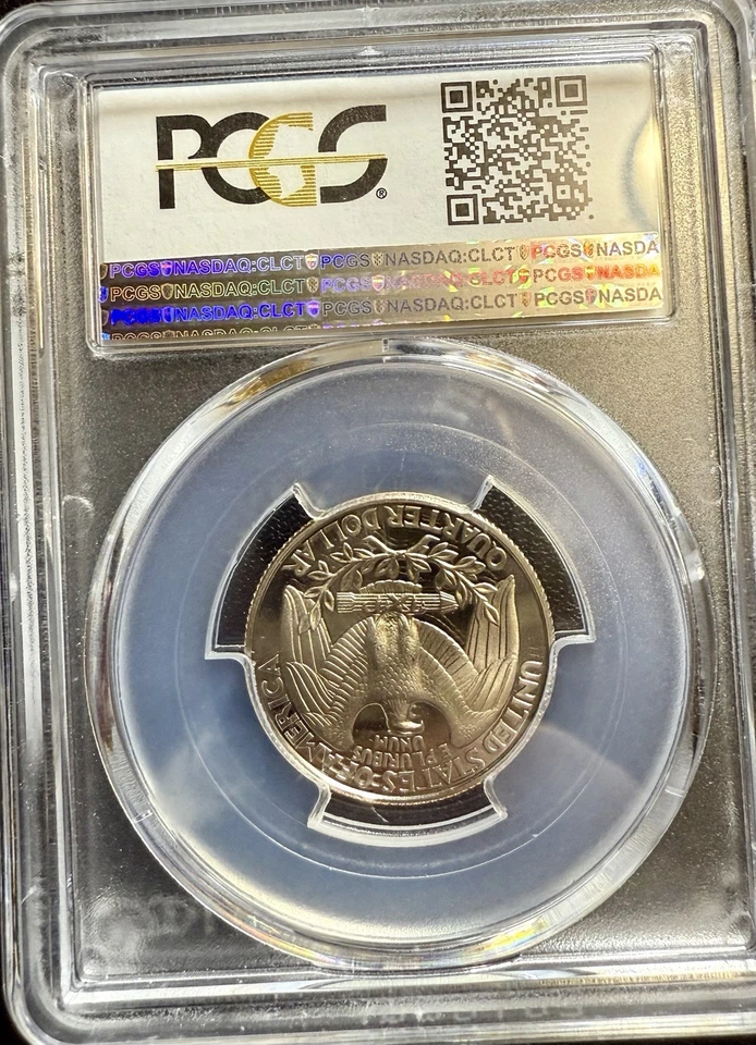 1998-S Quarter – Proof 70 Deep Cameo – PCGS Certified Perfection - Image 2 of 2