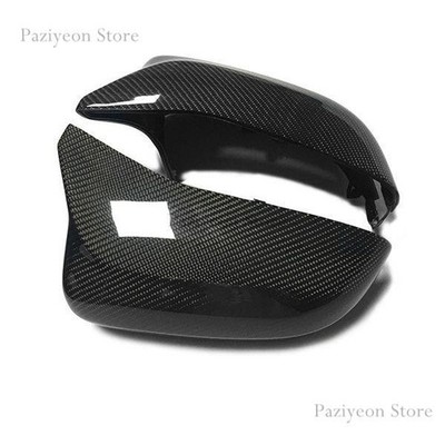FOR 2018-2023 BMW F90 M5 CARBON FIBER ADD-ON PERFORMANCE STYLE MIRROR COVER CAPS