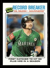 2026 Topps Heritage #231 Cal Raleigh I123
