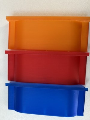  3er Set Lichtschärfer für die Rockola MAX477/481/483 lieferbar blau/orange  