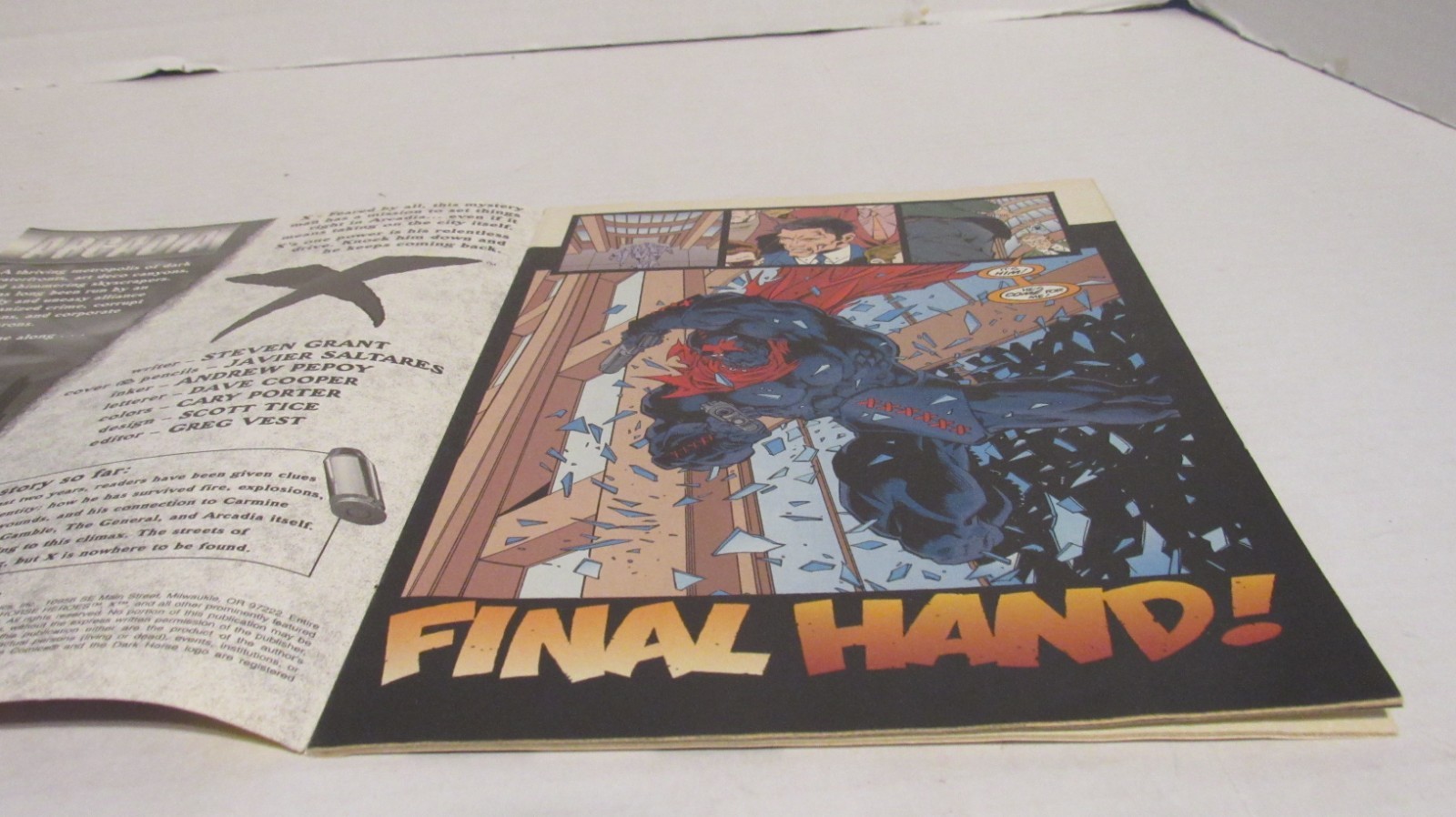 Dark Horse Comic Dark Horse Heros 1996 Light Wear See Photos