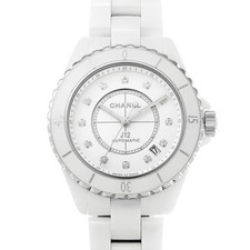 CHANEL J12 Caliber 12.1 38Mm H5705 White Men's Used Watch #21125