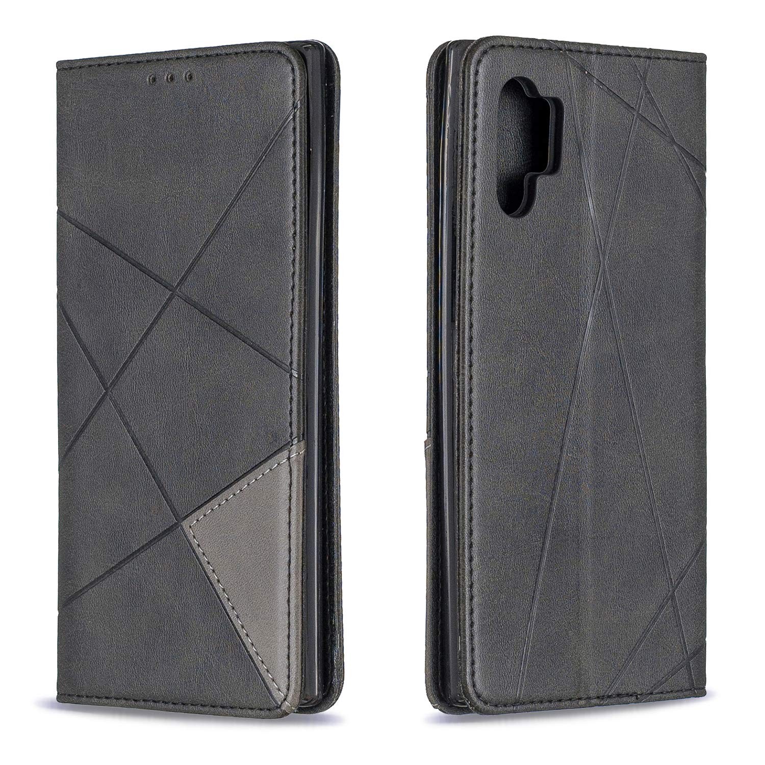 Housse portefeuille Samsung Note 10 Plus étui cuir rabat protection intégrale