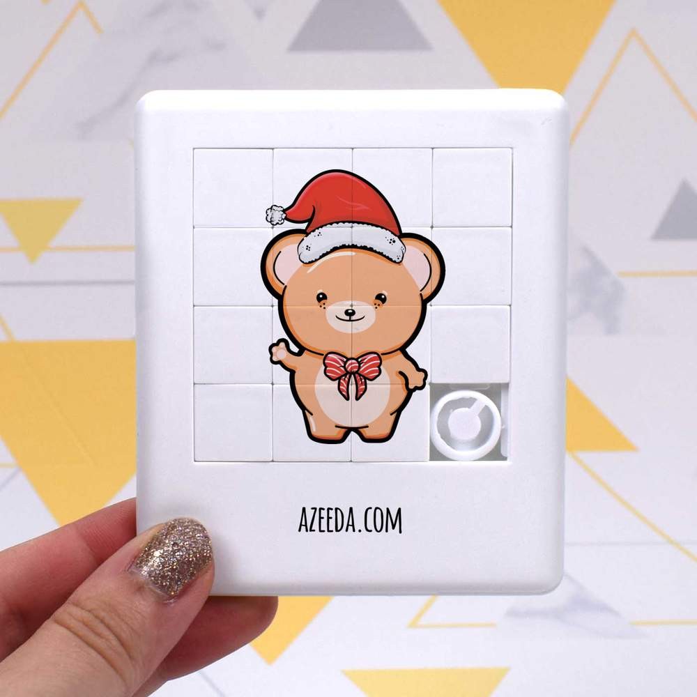 'Christmas Bear' Sliding Puzzle (PZ00026266)