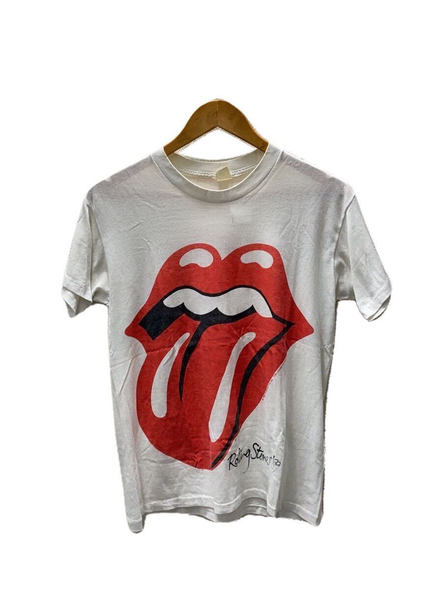 ALTRA T shirt altre marche Rolling Stones anni 80 1989 tour M cotone bianco usata