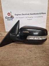 KIA SORENTO MK2 XM POWER FOLD WING MIRROR LEFT PASSENGER SIDE IN BLACK 2011