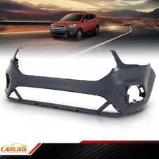 Fit For 2017 2018 2019 Ford Escape Front Bumper Cover Fascia w/o Sensor Holes