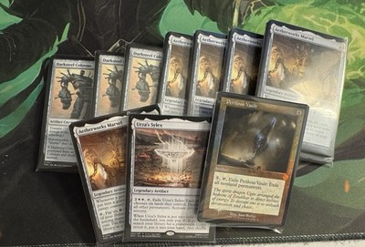 MTG Magic the Gathering Rare and Mythic Lot, 10 Cards+1 Foil, No Dupes Colorless