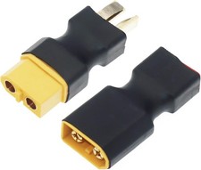 XT60 to T Plug Female Male Connector Adapter for RC Car FPV Drone Lipo NiMH Batt
