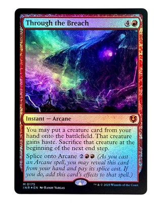 mtg magic Through the Breach FOIL ENGLISH Dans la brèche innistrad 2 available
