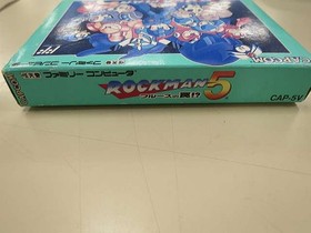 Capcom Rockman 5 Blues' Trap   Famicom Software KpF14