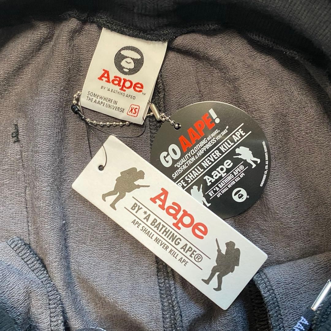 Unused Aape A Bathing Ape Camouflage Cropped Sweatpants black XS BA0226248 thumbnail 6