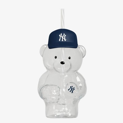 New York Yankees FOCO MLB Glass Bear Tumbler