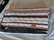 Couverture de voyage matelassée pour pique-niques cabane rustique ferme stade Maurices camping