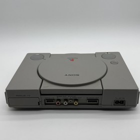 Sony PlayStation PS1 SCPH-1001 Console Bundle w/ Controller, Cords & 4 Games