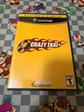 Crazy Taxi (Nintendo GameCube, 2001) Complete CIB - Tested
