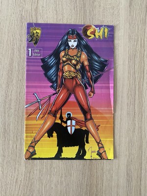 1997 Shi 1 Fan Edition Crusade Comics By William Tucci
