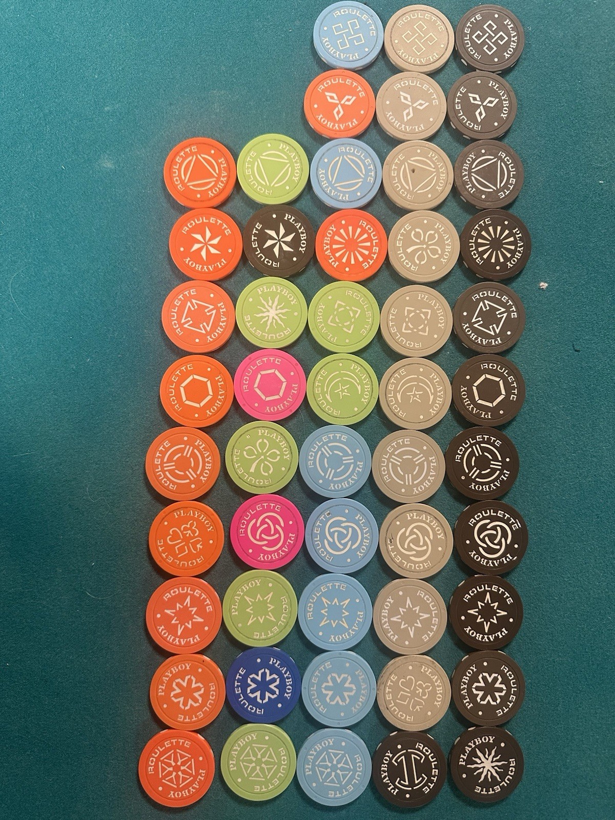 Playboy Roulette Chip Set