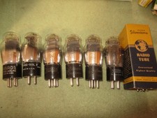 (7) NOS NIB to Good RCA & Other 45 Th Triode Radio   Audio Tubes