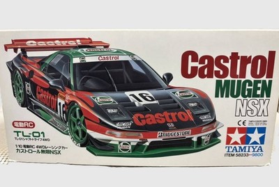 TAMIYA 1/10 #58233 RC 4WD Castrol MUGEN NSX Model Kit Incl US duty
