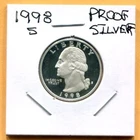 Gem 1998-S Proof Cameo Silver Washington Quarter - Free Shipping