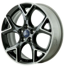 2012-2018 Ford Focus 5 Y Spoke Black Machined 17x7 Rim Wheel Cv6z1007j Oe 3884