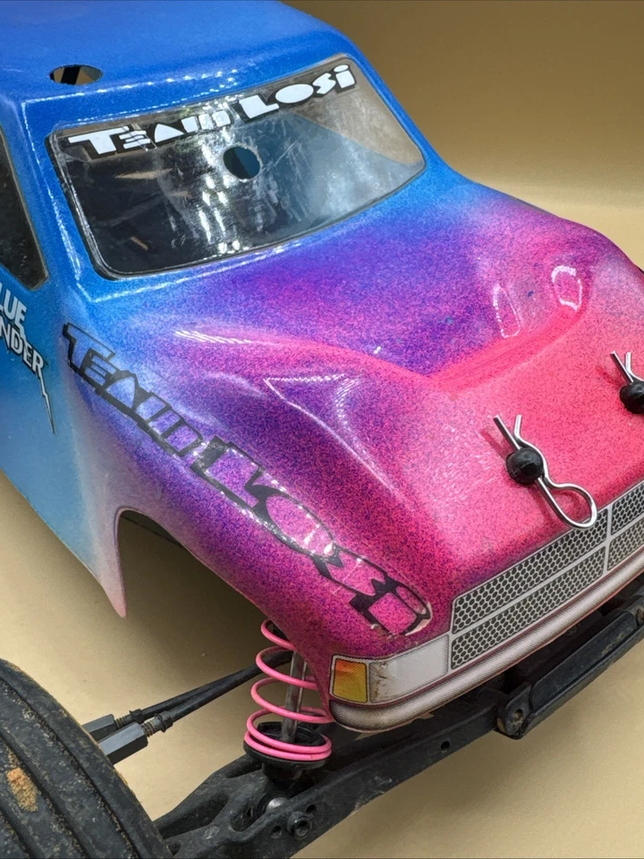 Rare HTF Team Losi Associated XXT Blue Thunder 1/10 RC - Image 3 of 4