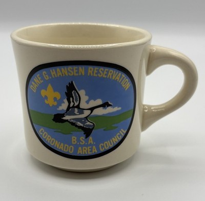 VNTG BSA Boy Scouts of America Camp Dane G. Hansen Reservation Coffee Mug