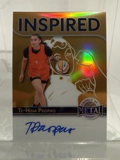 Te-Hina Paopao 2025 Leaf Metal Women of Sport Gold Auto - Gamecocks | Dream 1/1