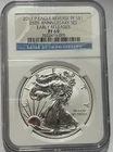 2011 P $1 Reverse Proof 25th Anniversary American Silver Eagle NGC PF 69 #005