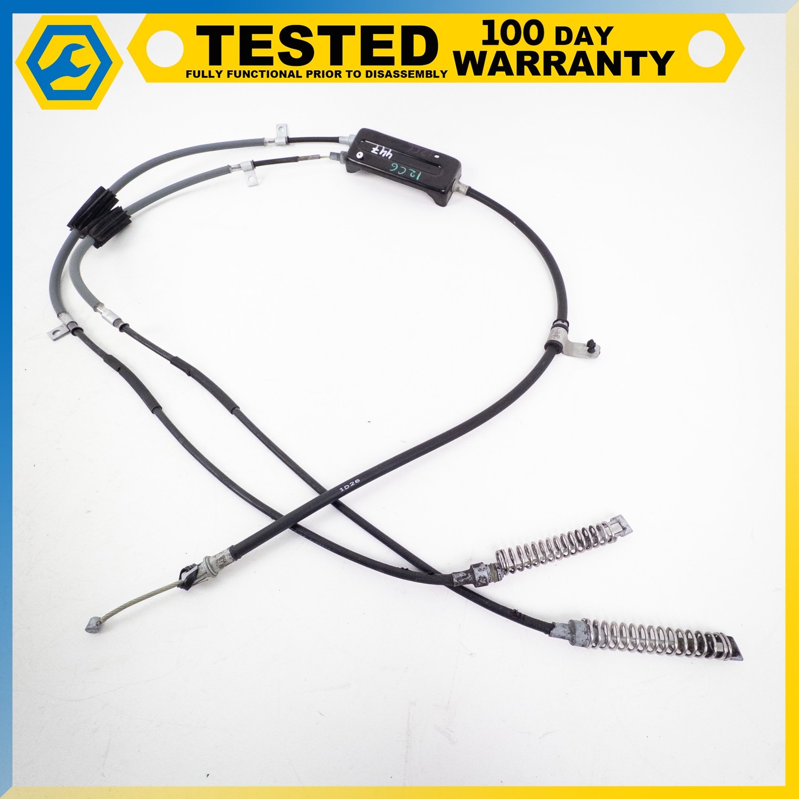 05-13 CHEVROLET CORVETTE C6 REAR RIGHT & LEFT PARKING BRAKE CABLE ASSEMBLY OEM