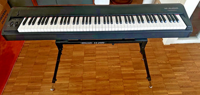 Midi Keyboard 88 Tasten, Controller, mit Ständer M-Audio Hammer 88