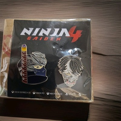 Ninja Gaiden 4 Pin Set Gamescom 2025 Anstecker Anstecknadeln