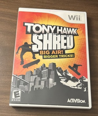 Tony Hawk: Shred (Nintendo Wii, 2010) Disc and Manual only