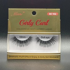 [4 PAIRS] MISS LASHES Girly Curl Voluminous Mult-Layere Eyelash Extension GC102