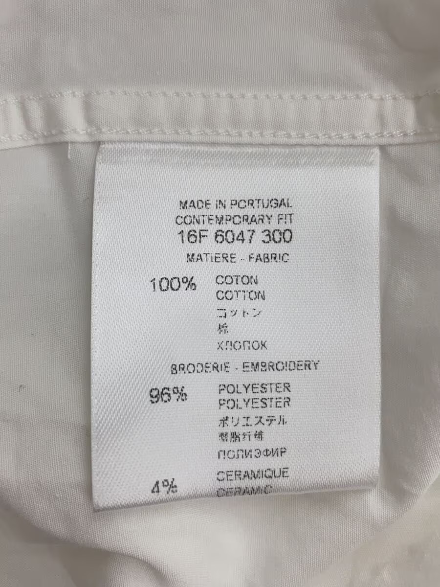 GIVENCHY Long Sleeve Shirt, Size 42, Cotton, White, 16F, 6047 300 thumbnail 5