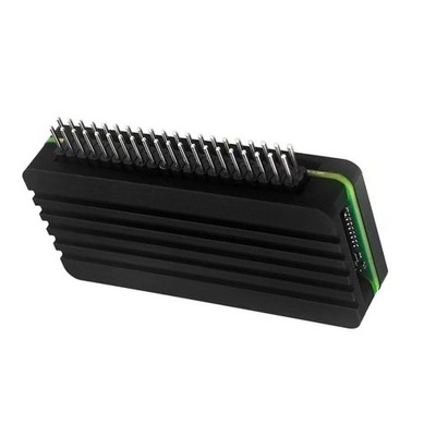 Alloy Heatsink Cover Enclosure w/ GPIO 40-Pin Needle for Raspberry Pi Zero 2 W v