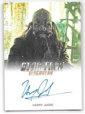 2019 Rittenhouse Star Trek Discovery One Full-Bleed Autographs Harry Judge Gorch